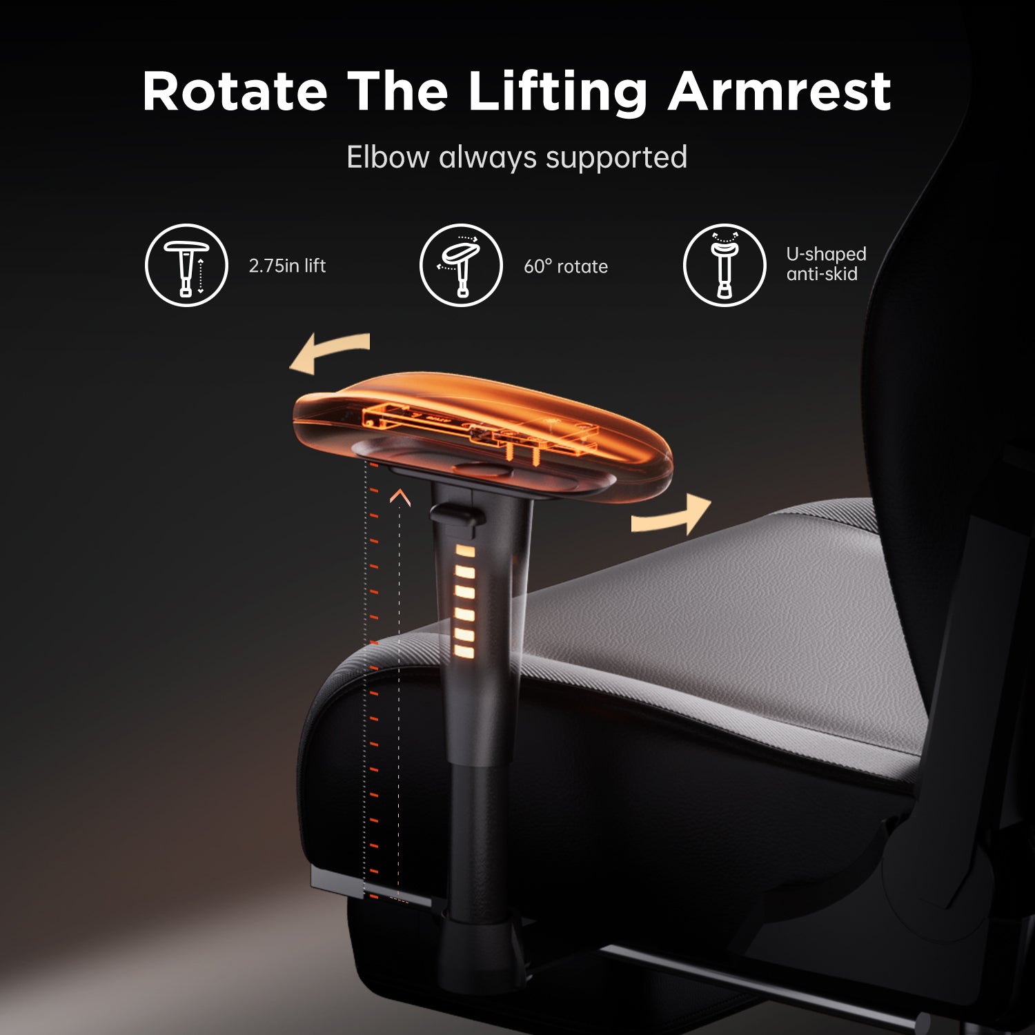 AutoFull C3 Pro gaming chair with Cushion Upgrade