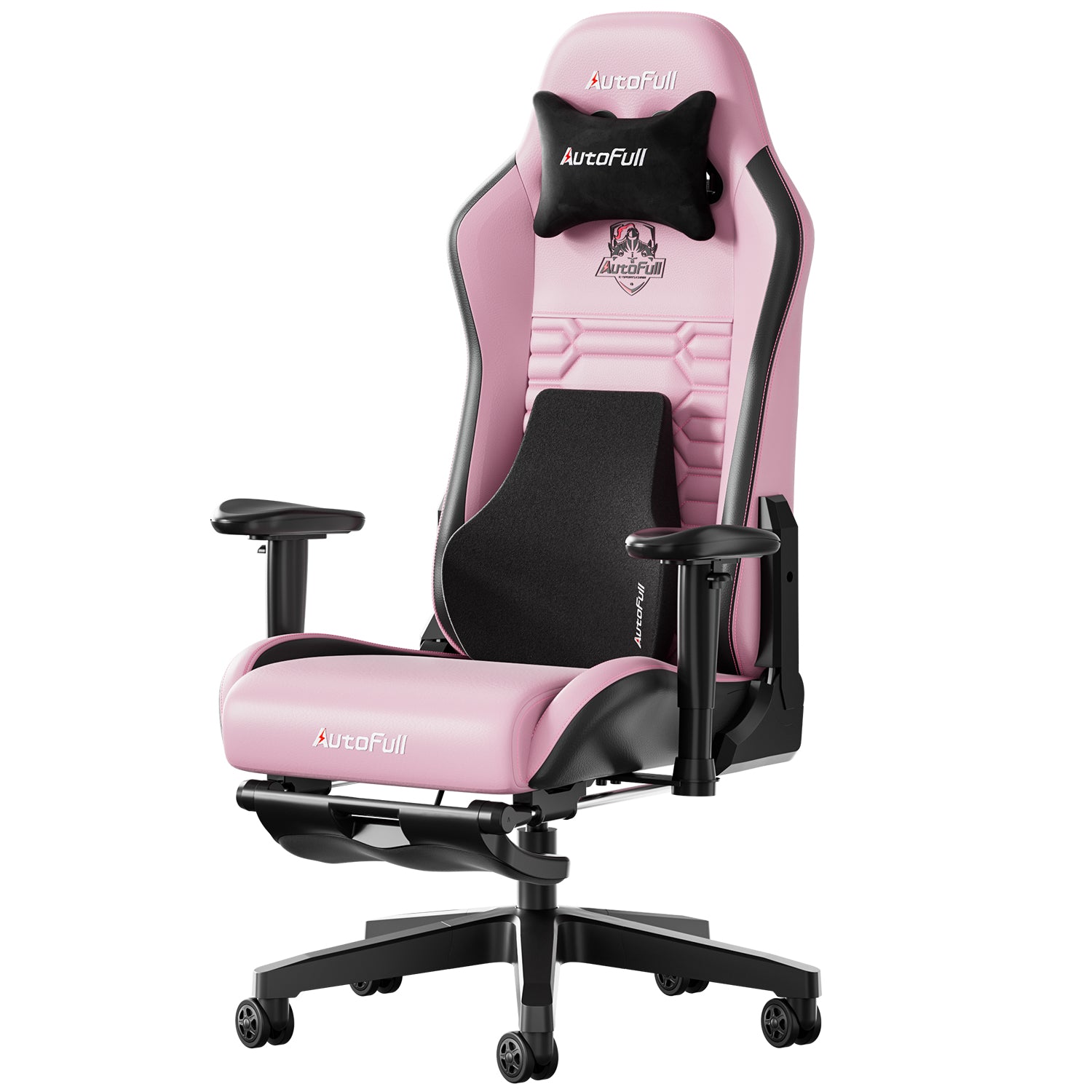 AutoFull C3 gaming chair with Ergonomic Lumbar Pillow