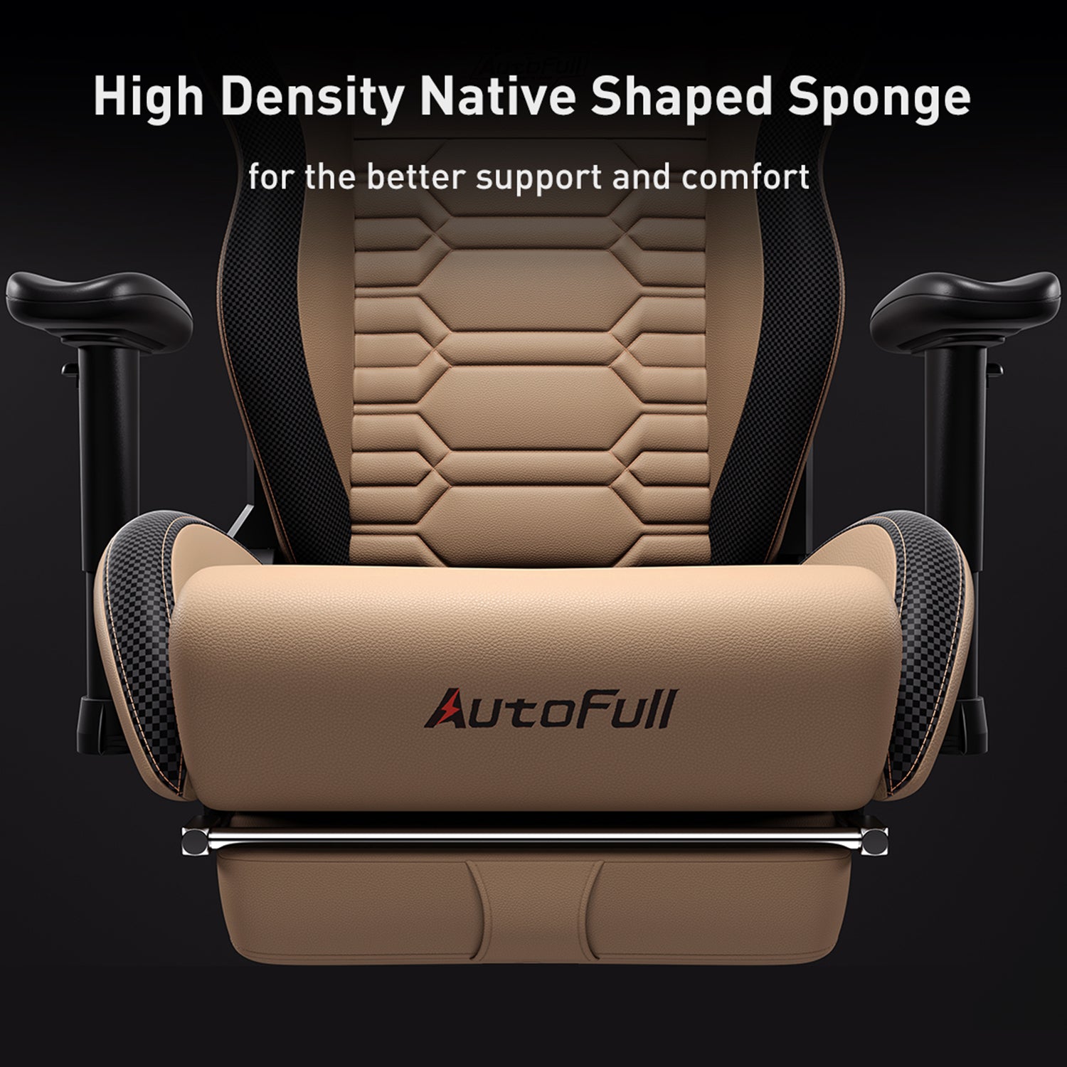 AutoFull C3 gaming chair with Ergonomic Lumbar Pillow