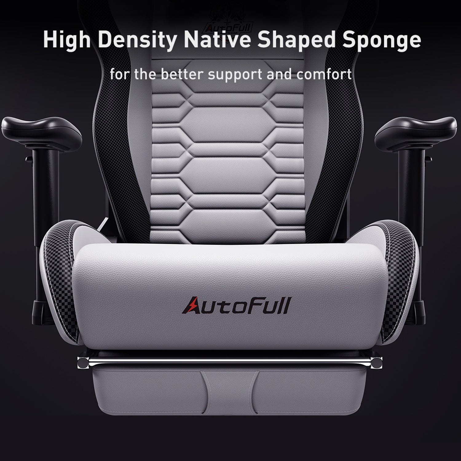 AutoFull C3 gaming chair with Ergonomic Lumbar Pillow
