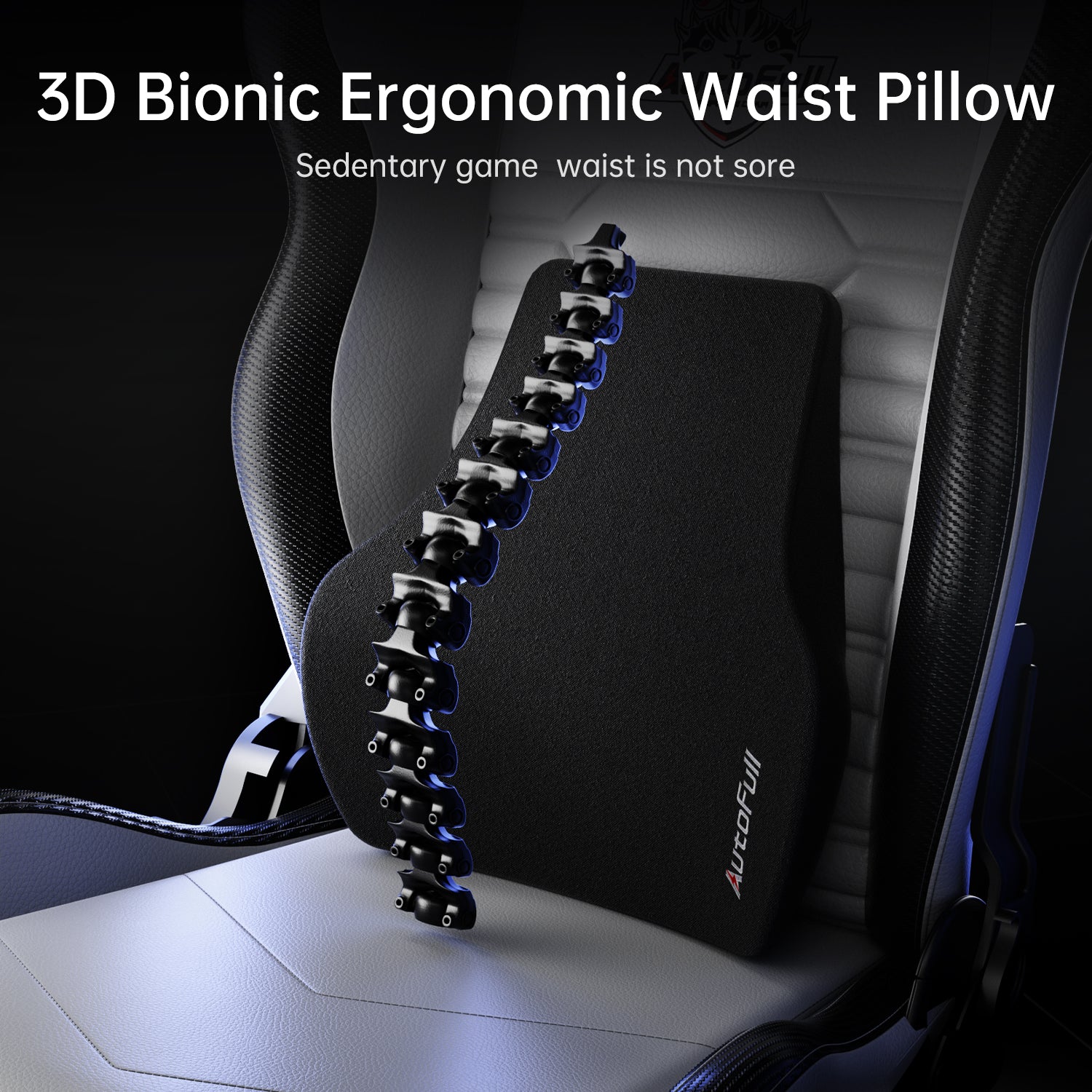AutoFull C3 gaming chair with Ergonomic Lumbar Pillow