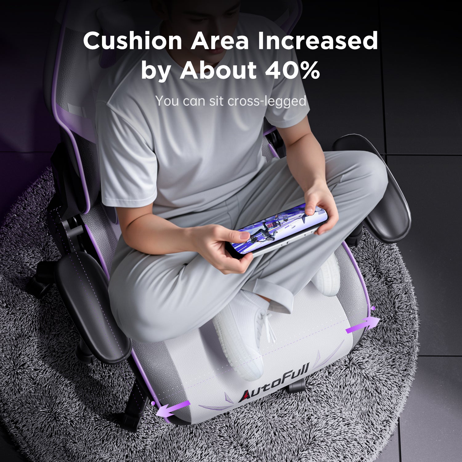 AutoFull C3 Pro gaming chair with Cushion Upgrade