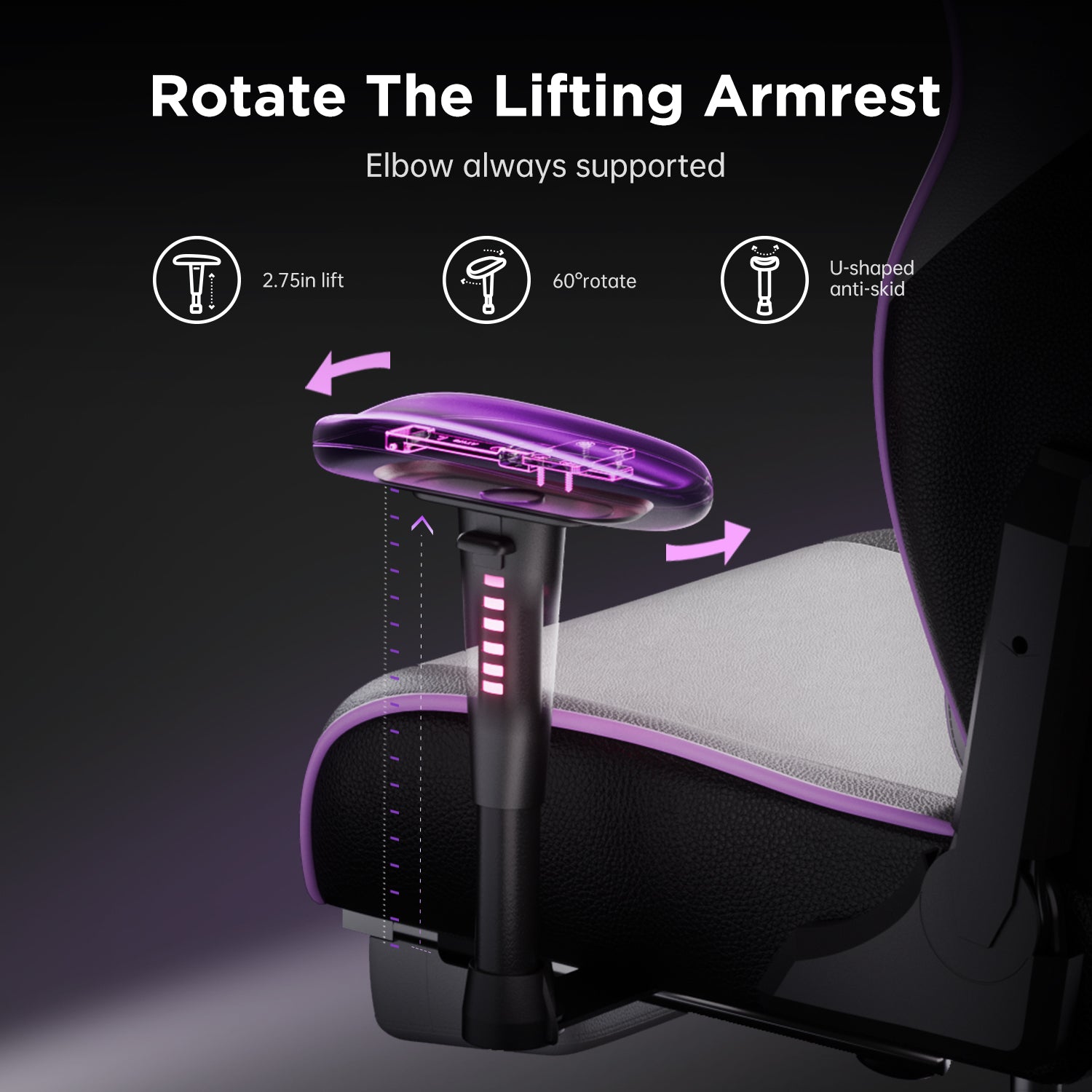AutoFull C3 Pro gaming chair with Cushion Upgrade