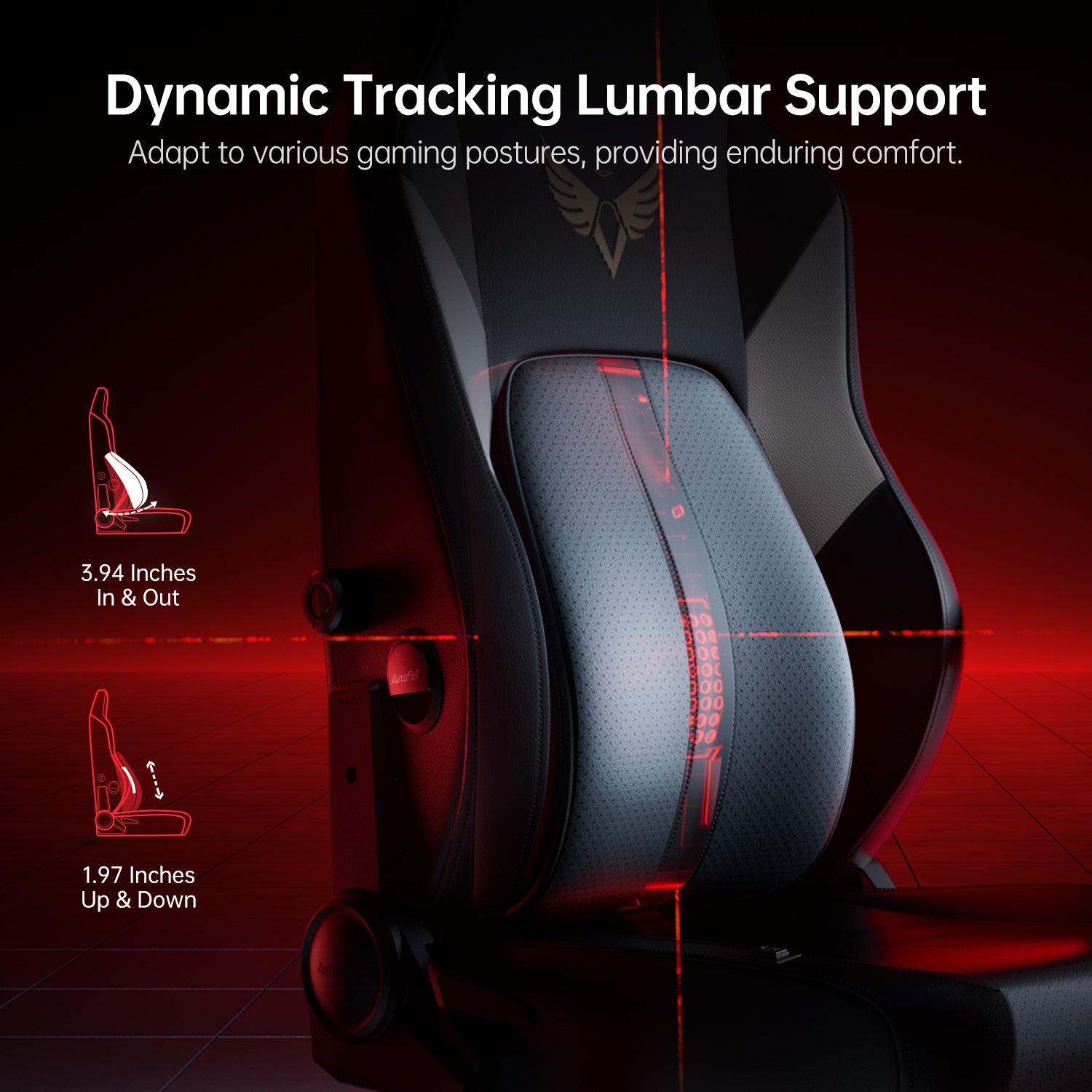 AutoFull M6 Elite Gaming Chair with 6D Armrests