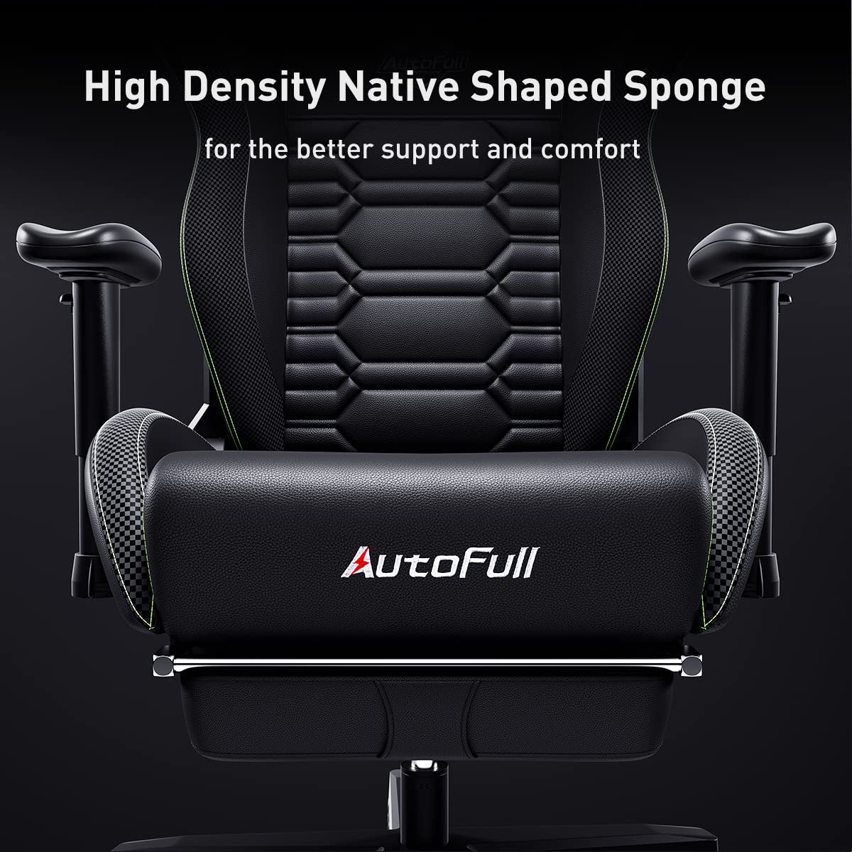 AutoFull C3 gaming chair with Ergonomic Lumbar Pillow