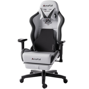 AutoFull C3 gaming chair with Ergonomic Lumbar Pillow