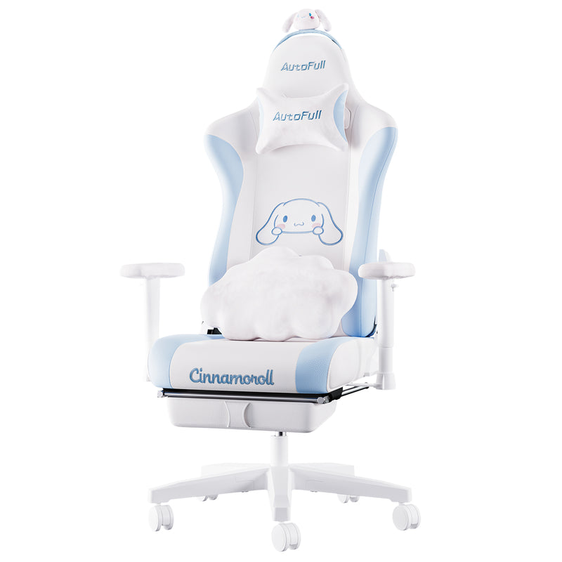 Cinnamoroll Gaming Chair AutoFull, Light Blue and White Gaming Chair