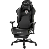 AutoFull C3 gaming chair with Ergonomic Lumbar Pillow