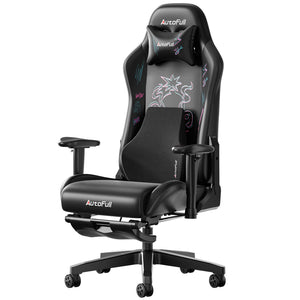 AutoFull C3 gaming chair with Ergonomic Lumbar Pillow