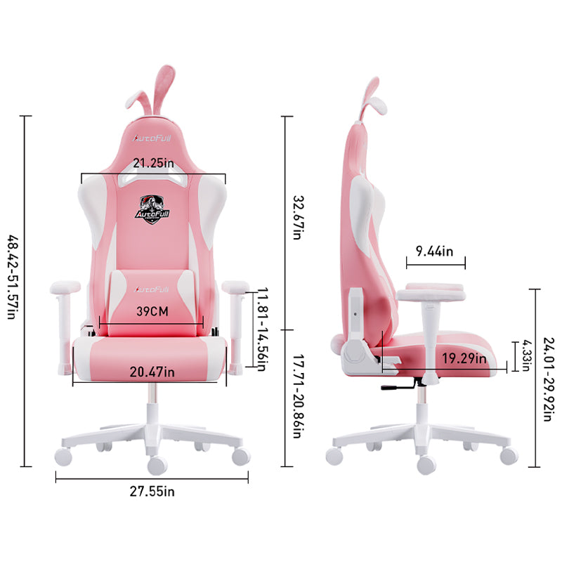 AutoFull C2 Pink Bunny gaming chair