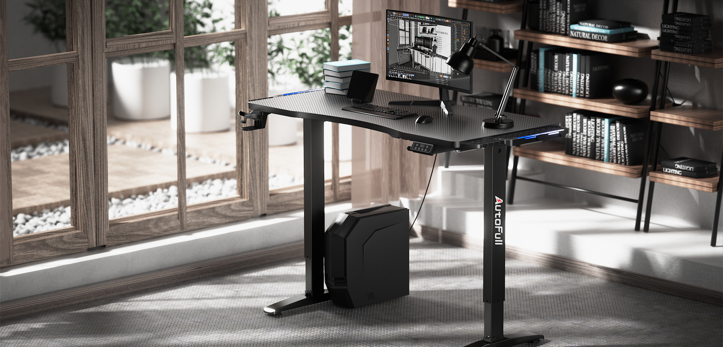 AutoFull chair for streaming setups