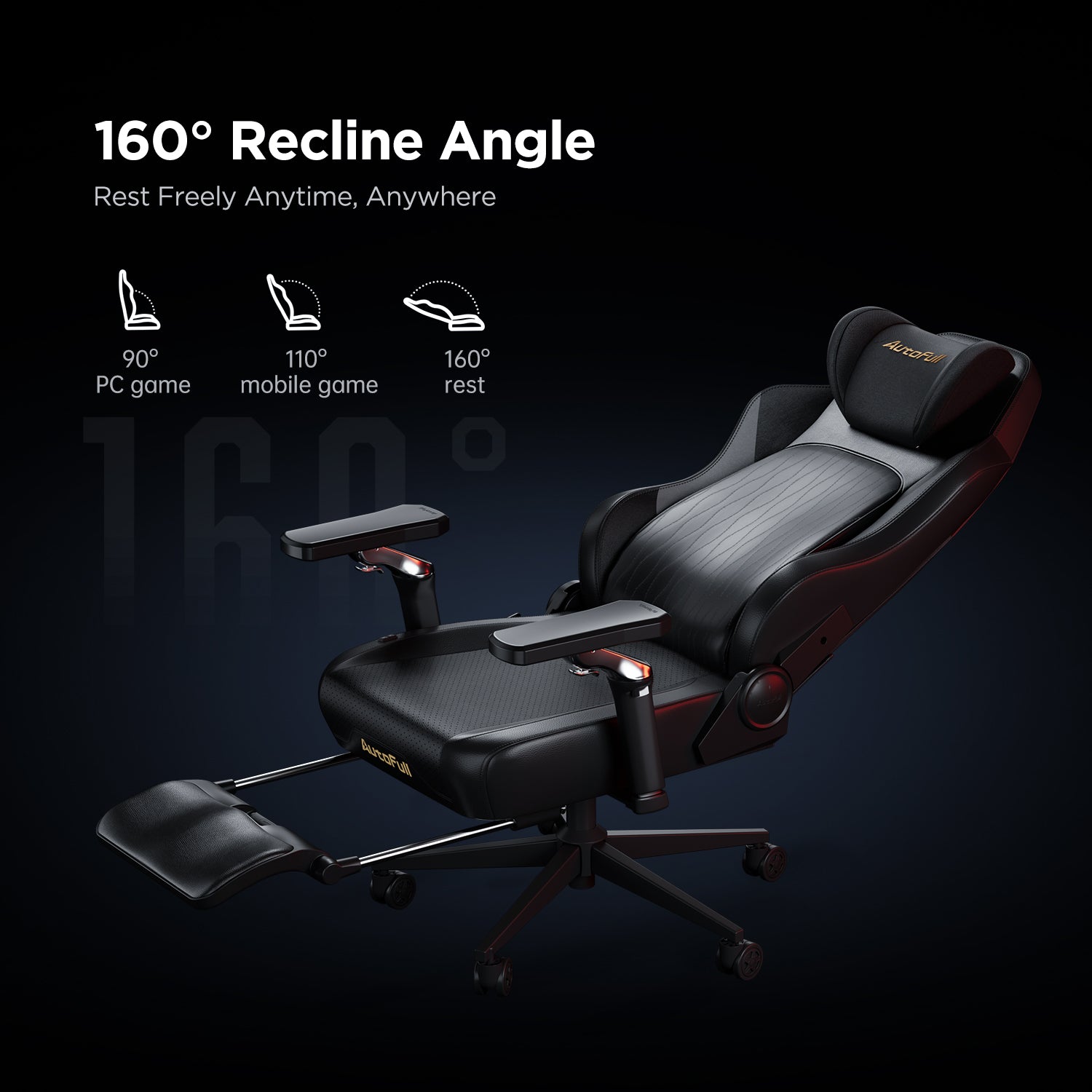 AutoFull M6 Pro Ergonomic Gaming Chair [No Massage, Lower Price]