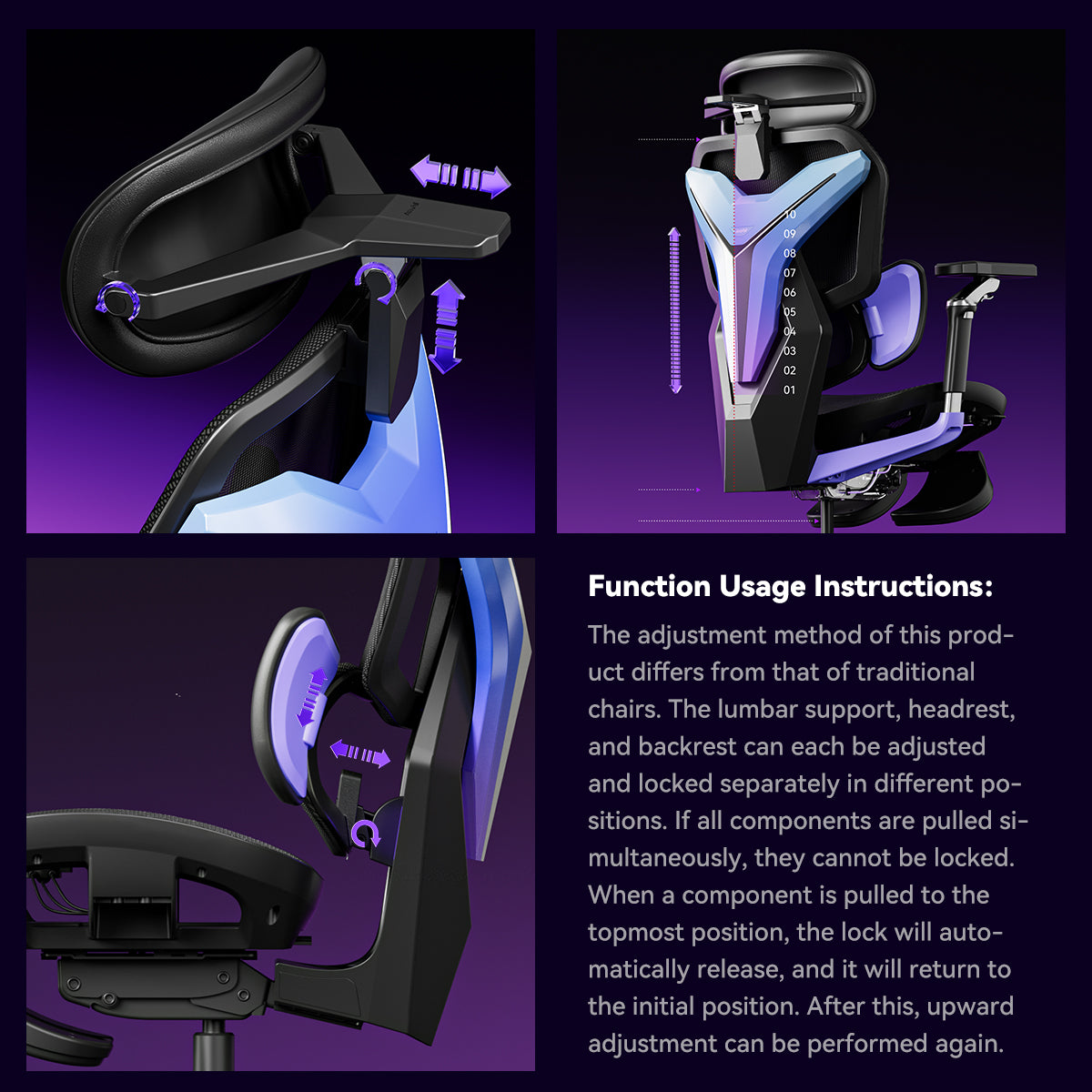 AutoFull G7 Ergonomic Gaming Chair